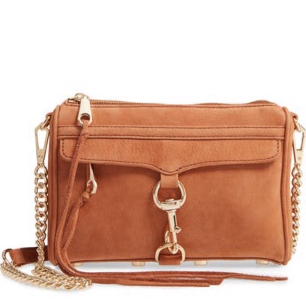 Rebecca Minkoff Mini M.A.C. Tan Suede Bag